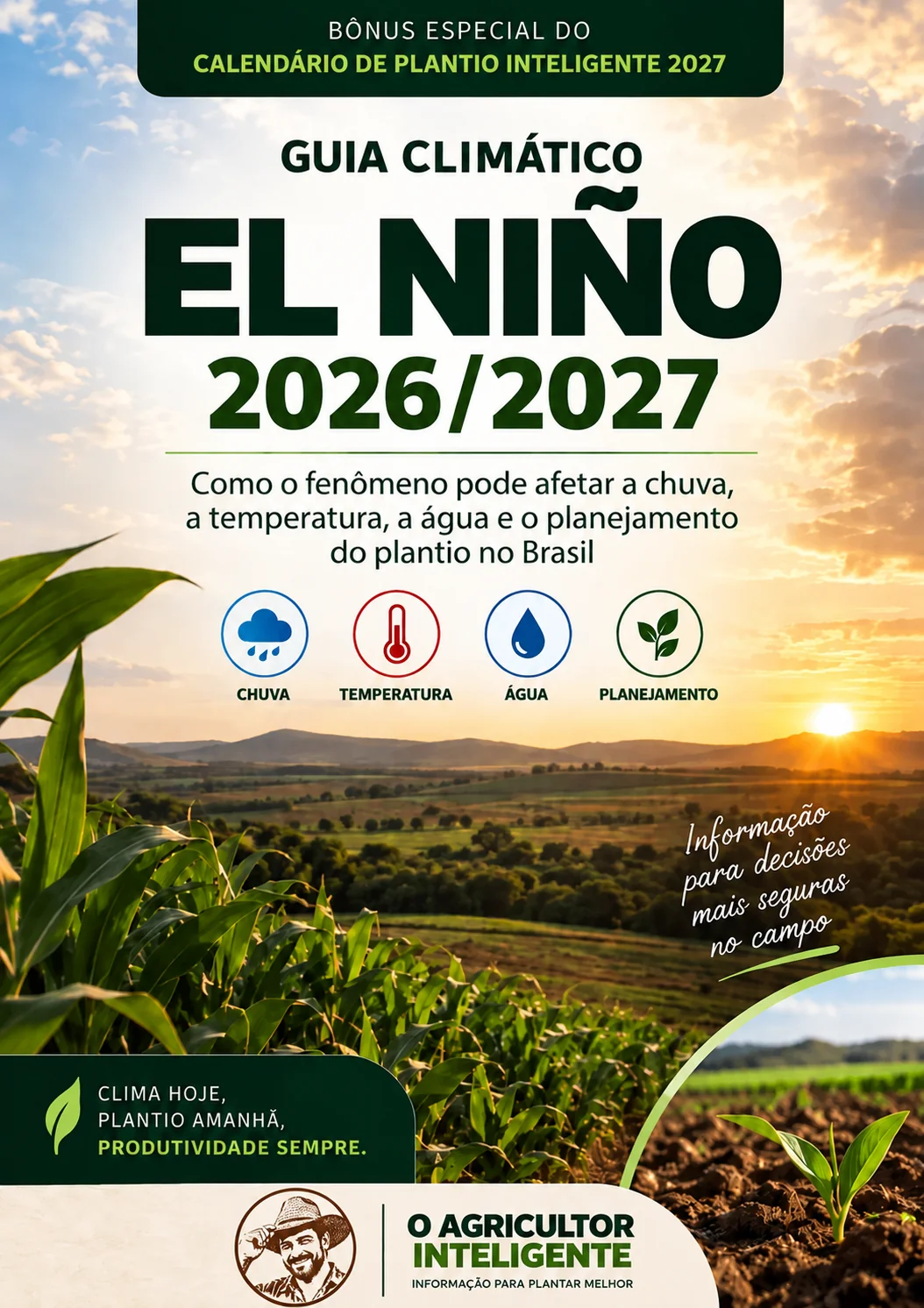 Capa do Guia Climático El Niño 2026/2027
